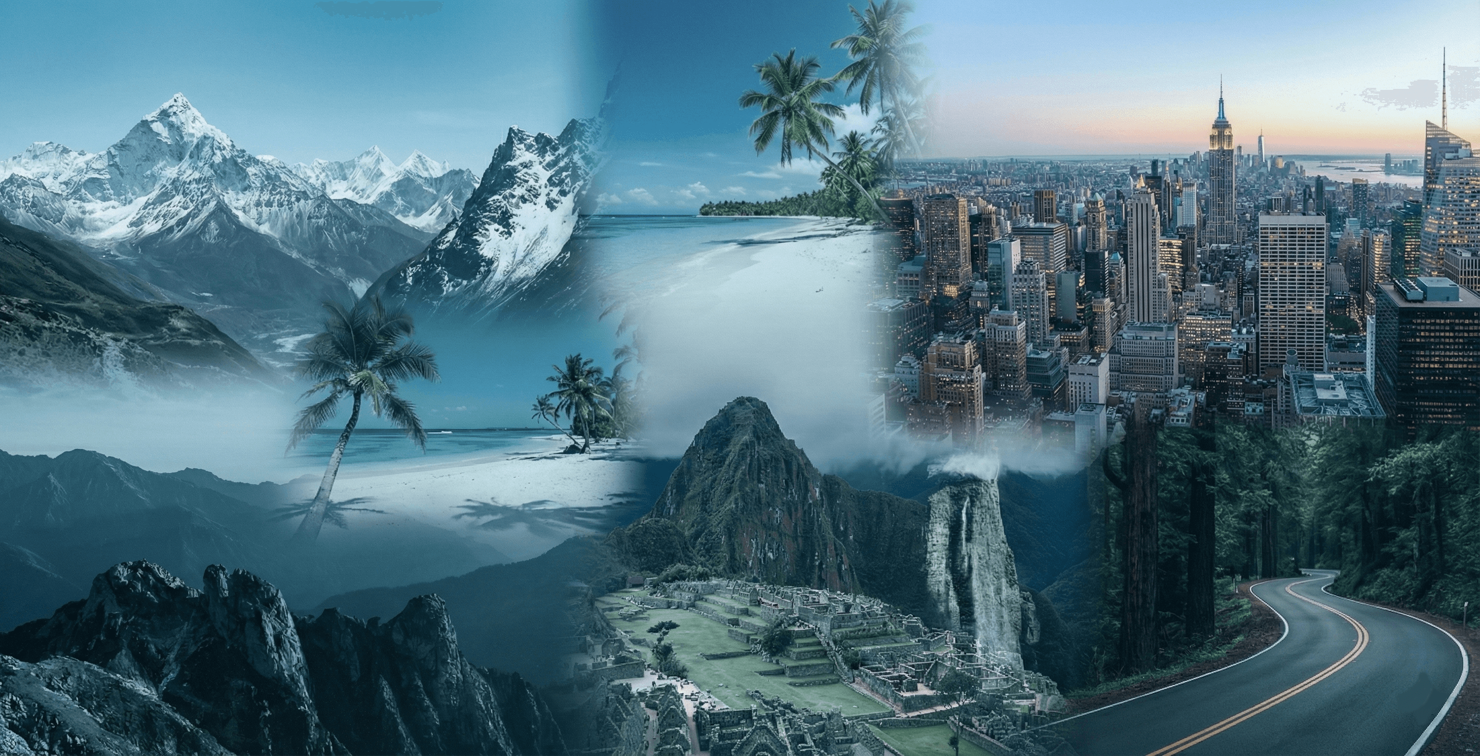 Vista panorámica del Glaciar Perito Moreno en El Calafate